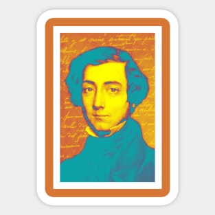 Alexis de Tocqueville Democracy in America Sticker